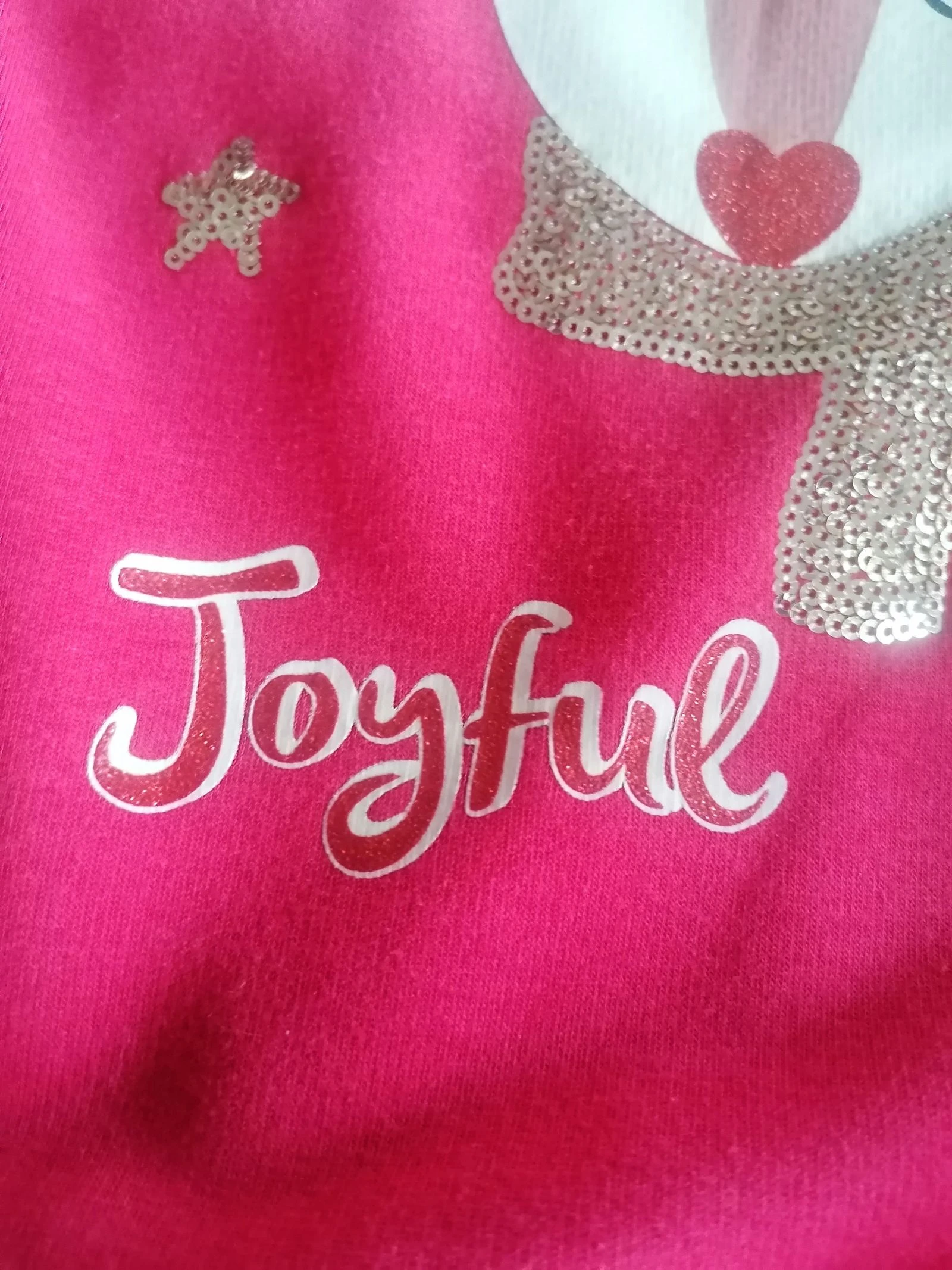 Christmas fleece sweater with reins size 10 years 👧🏻 – photo 5